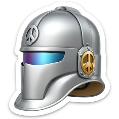 DC Comics Peacemaker Helmet sticker