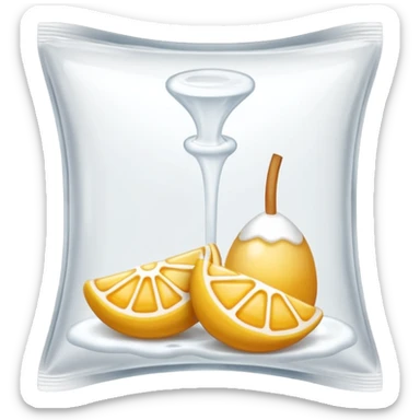 Sachet de sucre vanillé sticker