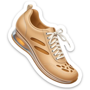 a shoe with a foot inside, stepping and showing a clear shoe print below. and leg with motion line







 sticker