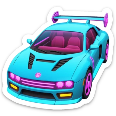 auto simulator game sticker
