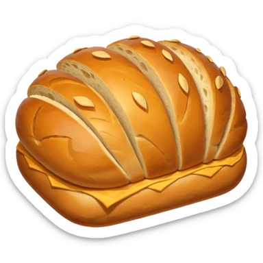 types of bread together sticker