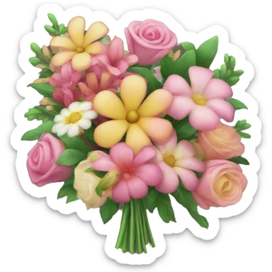 Bouquet sticker