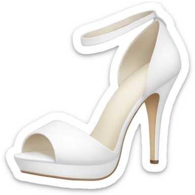 White heels sticker