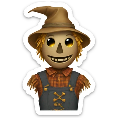 Scarecrow sticker