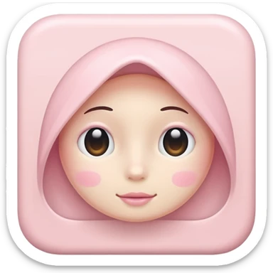  Couverture rose pastel sticker