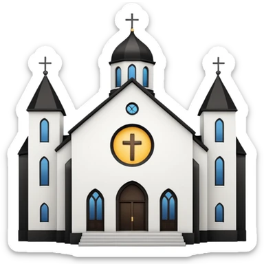 morden church sticker