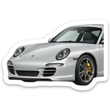 porche 992 sticker