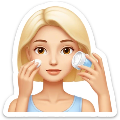 beauty routine  sticker