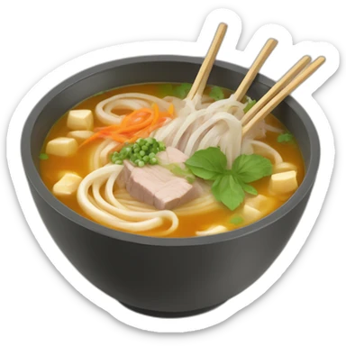 Soupe pho au boeuf sticker