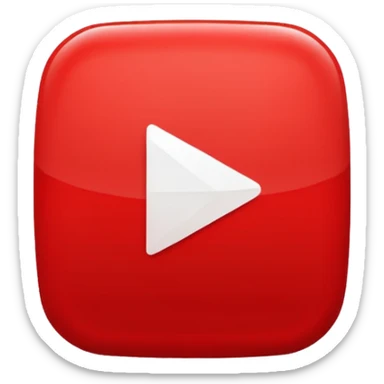 youtube logo play button animated sticker