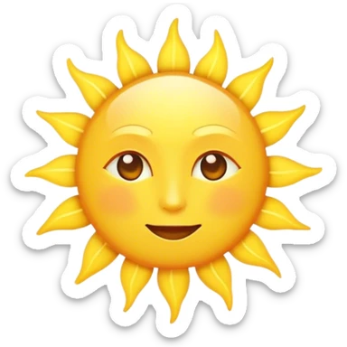 Good morning sunshine sticker