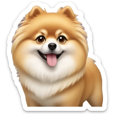 Pomeranian  sticker