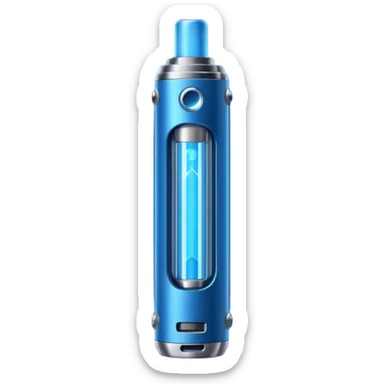 blue geek bar vape sticker