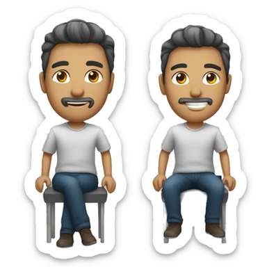 Persona in sedia a rotelle  sticker