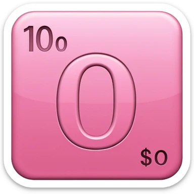 la palabra "100USD" en color rosa con este código de color #FDD2EF sticker
