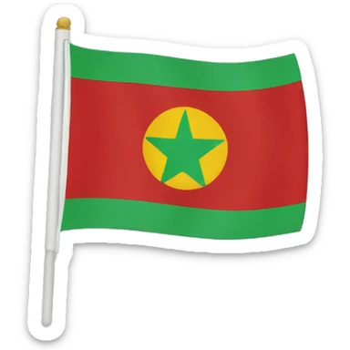 Kurdstan flag sticker