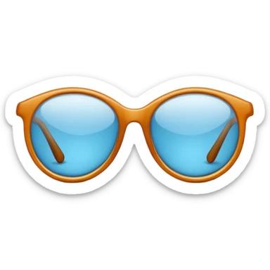 moroccan glasses sticker