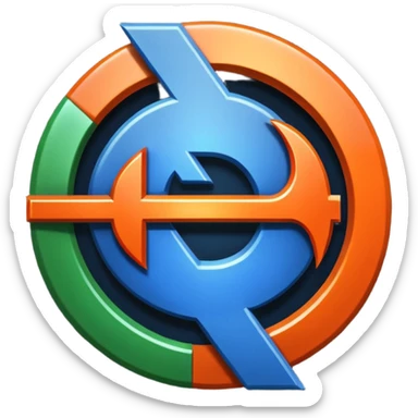 je voudrais un symbole HP (Heatlh) un SPEED, un FORCE/POWER, un KI dans le thème de DBZ sticker