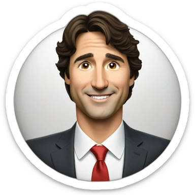 Justin trudeau sticker