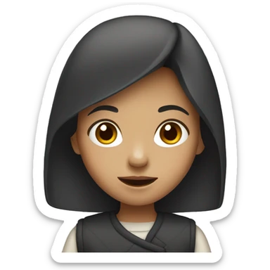 Malaysian girl sticker