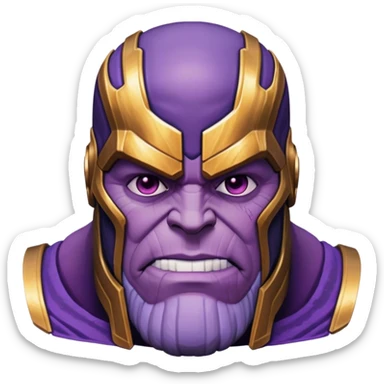 thanos from squid game 2 sticker