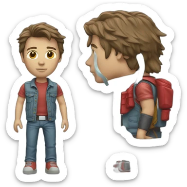 marty mcfly sticker