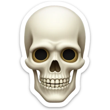 gentleman skeleton sticker