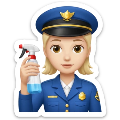 Service Cleaner items sticker