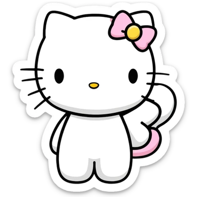 hello kitty sticker