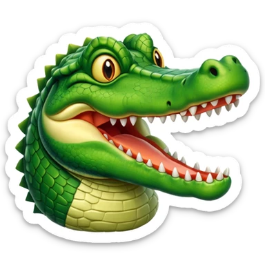 alligator sticker