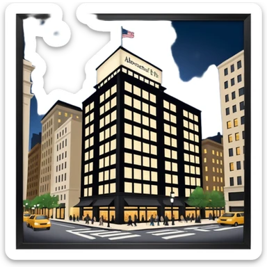 Abercrombie & Fitch in Midtown sticker