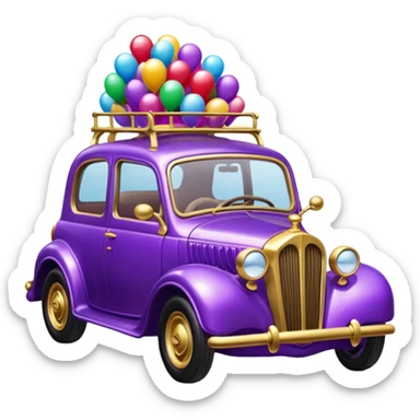 Willy Wonka  car sticker