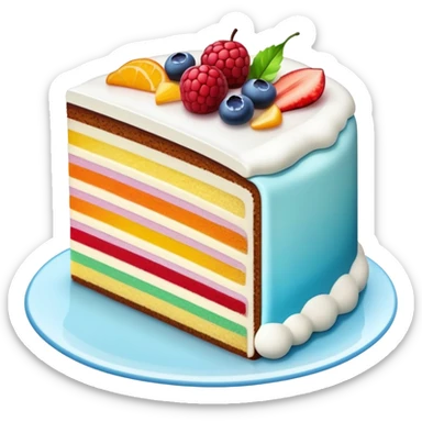 Cake sticker