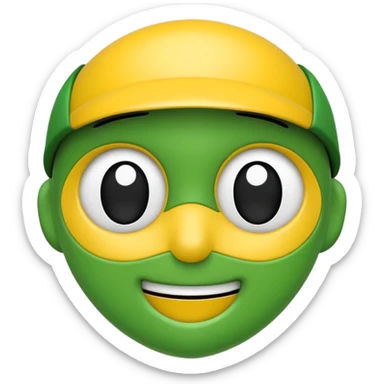 The words Thanks For The Follow with a white background and the words in the colour of the jamaican flag sticker