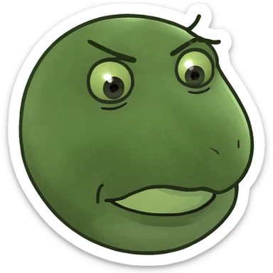 Pink middle finger  sticker