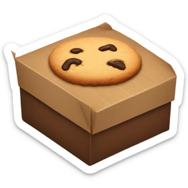 Crumbl cookie box sticker