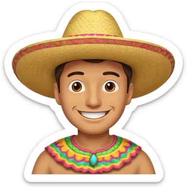 Sombrero vaquero sticker