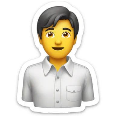 person using a shirt from VTEX (ecommerce tech company) sticker