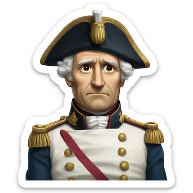 An old guard from the napoleon era  sticker