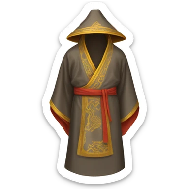 Mongolian robe sticker
