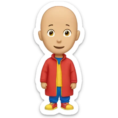 Caillou sticker