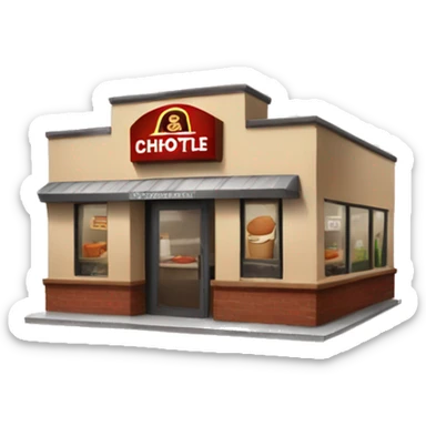 Chipotle Resturant  sticker