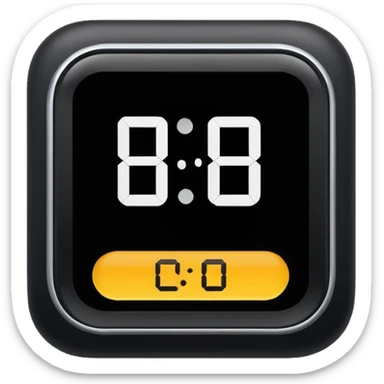 alas 2 de la tarde pm reloj sticker