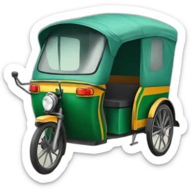 Bangladeshi rickshaw sticker