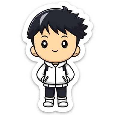 Anime character from 'The Rising of the Shield Hero' sticker