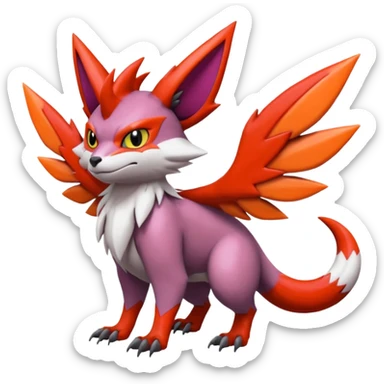  Noibat-Noivern-Zangoose-Litten-Hybrid sticker