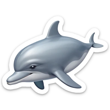 Delfín sticker
