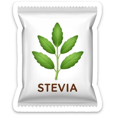 stevia pack sticker