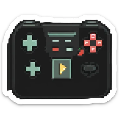 YouTube Gaming badge with controller and play button icon sticker