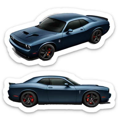 hellcat dodge sticker